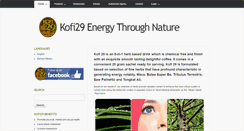 Desktop Screenshot of kofi29.com